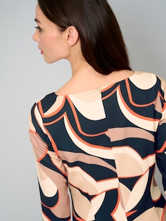 Kleid in grafischem Dessin thumbnail 7