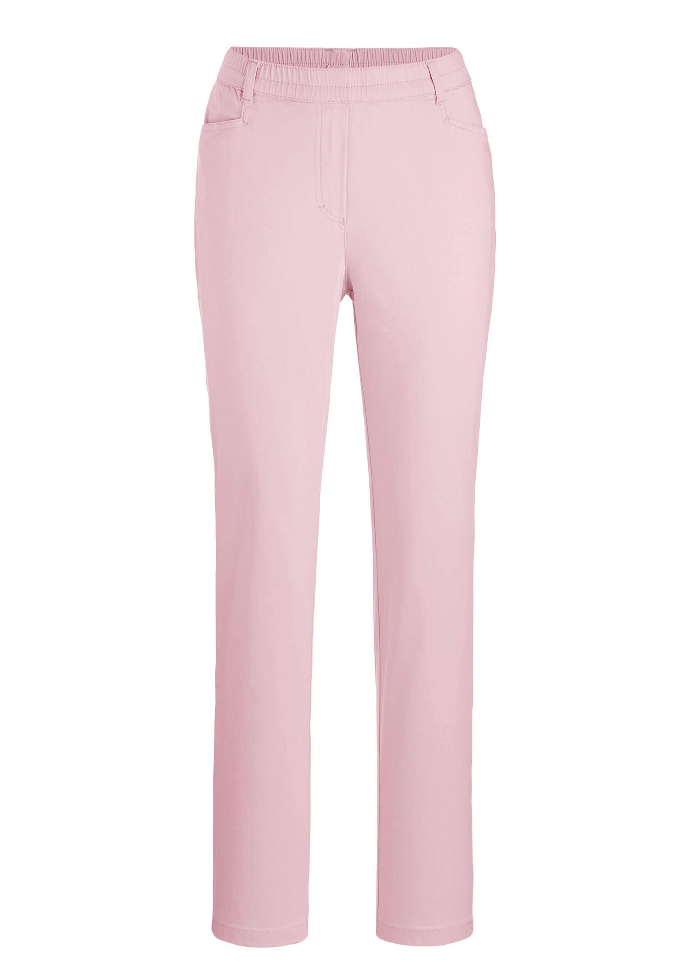 Pantalon LOUISA à taille élastique en coton satiné