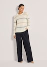 Grobstrickpullover aus Kaschmir und Seide thumbnail 2