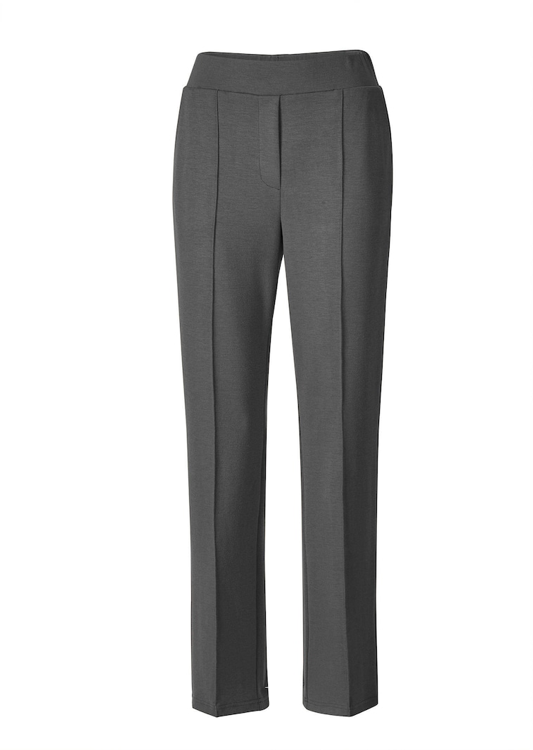 Pantalon à taille élastique avec pinces
