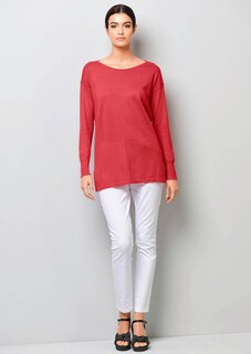 Pullover in softem Glattstrick thumbnail 2