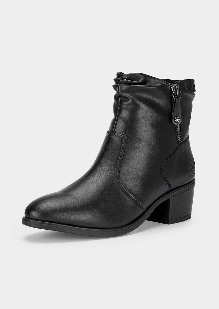 Bottines à talon bloc
