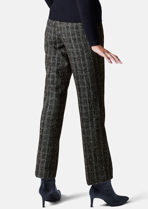 Trousers with textured pattern 3