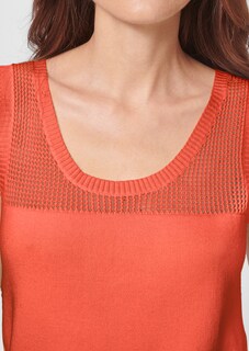 Stricktop mit Ajourmuster thumbnail 5