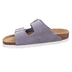 Veloursleder-Pantolette mit Schnallen thumbnail 3