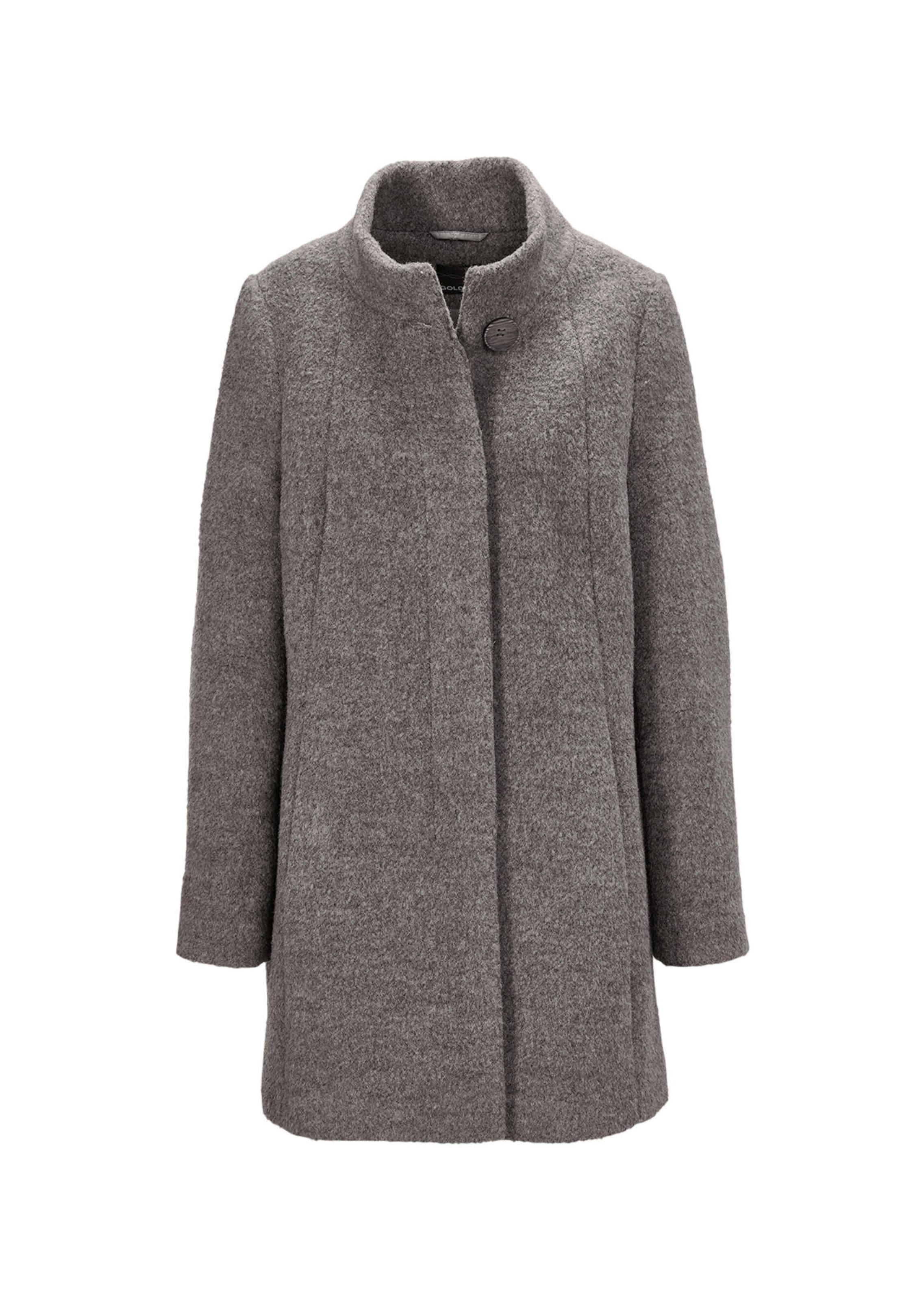 Manteau court composé de laine