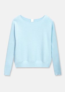 Quer gestrickter Pullover thumbnail 6