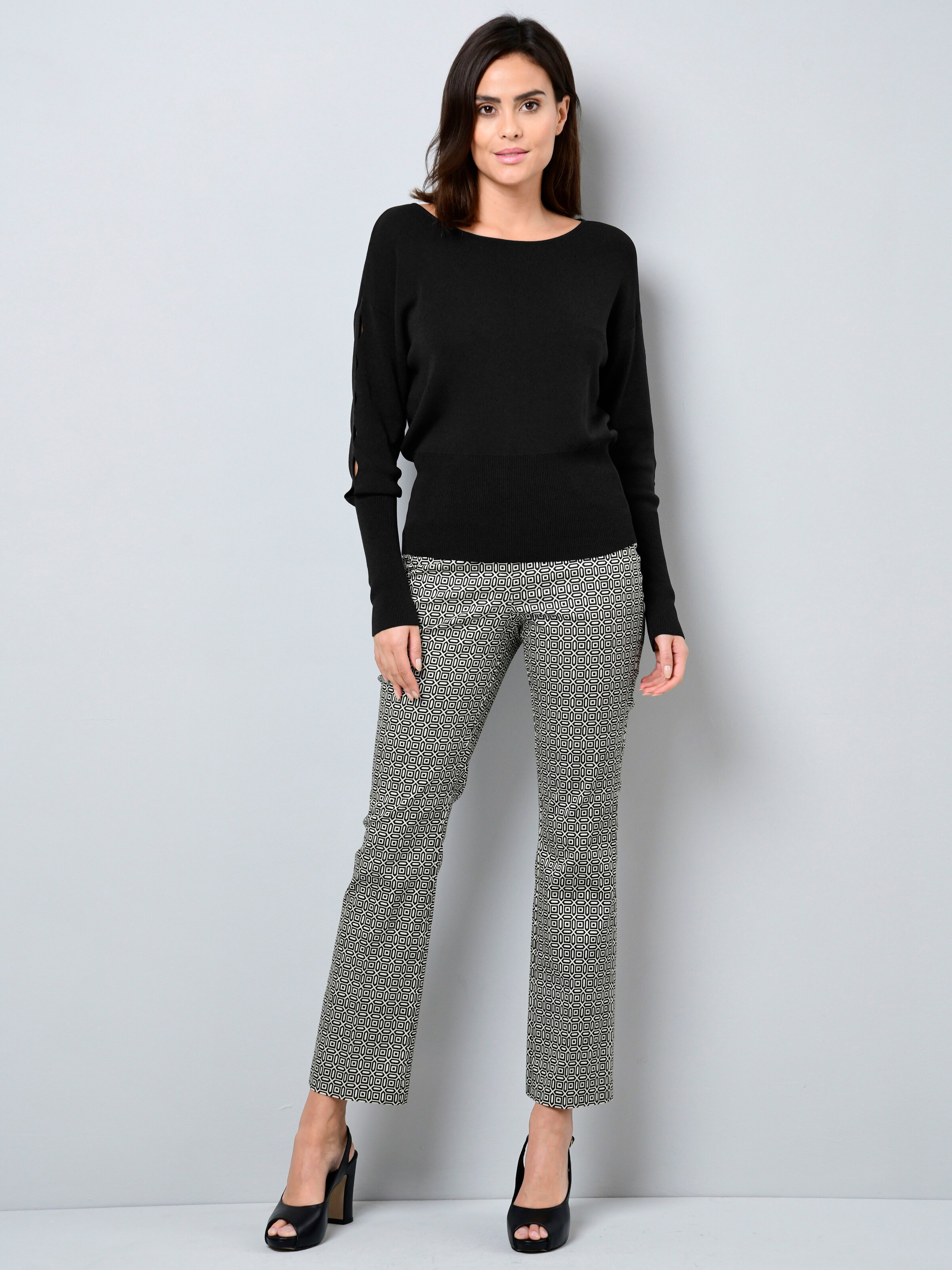 Pullover mit Cut-Outs 1