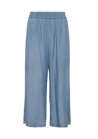 bleu clair Pantalon court confortable