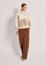 Gebrushter Kaschmirpullover thumbnail 2