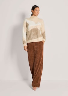 Gebrushter Kaschmirpullover thumbnail 2