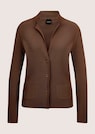 Schlanker Strickblazer mit langen Ärmeln thumbnail 6