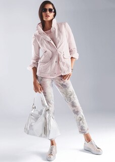 Hose mit Blätterprint thumbnail 2