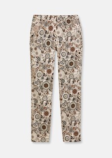 Schlanke Stretch-Hose mit Ethno-Print thumbnail 6