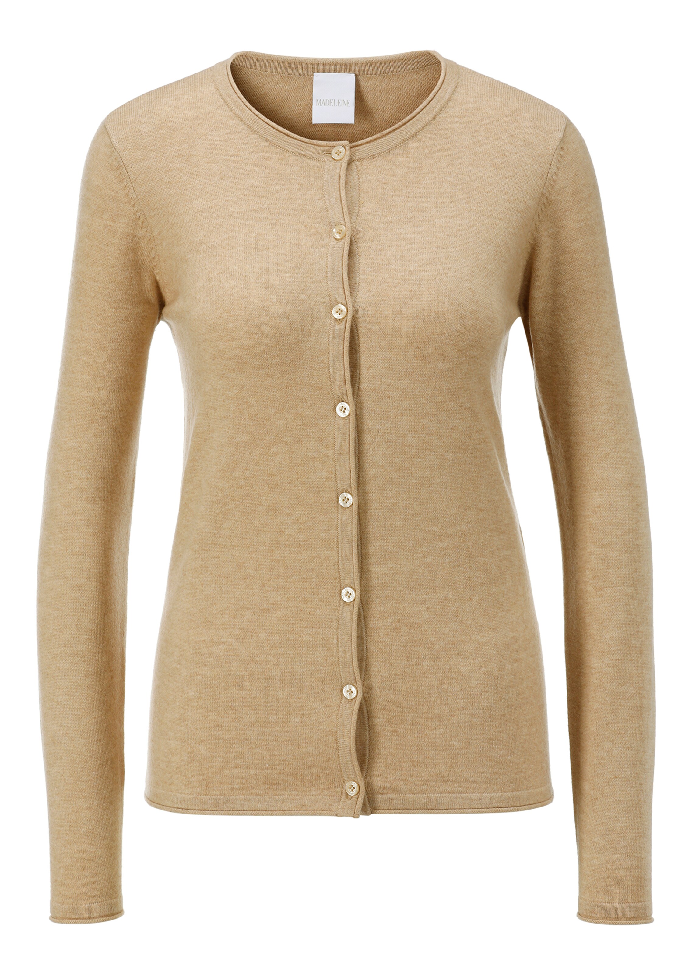 Basic-Strickjacke