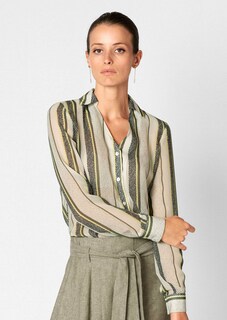 Gestreifte Bluse thumbnail 2