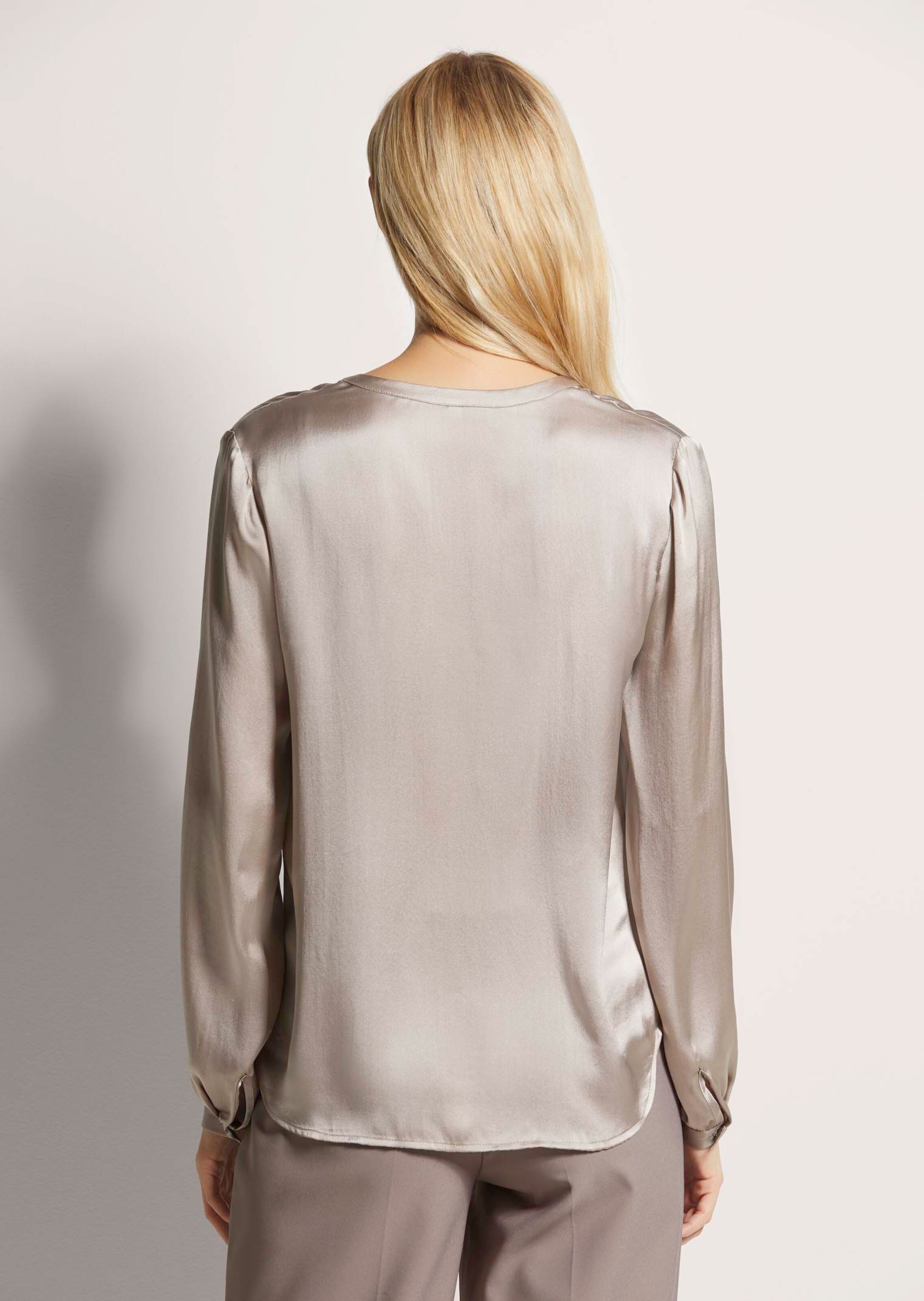 Jasmine Silk Charmeuse Haargummi Aus 100% Maulbeerseide – Weich, Elastisch, Für Alltag & Sport (Rotgold)