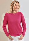 Pullover van kasjmier met boothals thumbnail 7