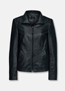 Veste en cuir nappa avec parties structurées thumbnail 6