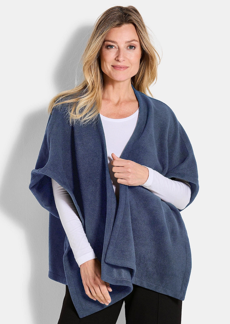 Fleece-Poncho