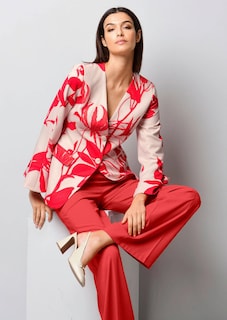 Blazer mit floralem Druck thumbnail 4