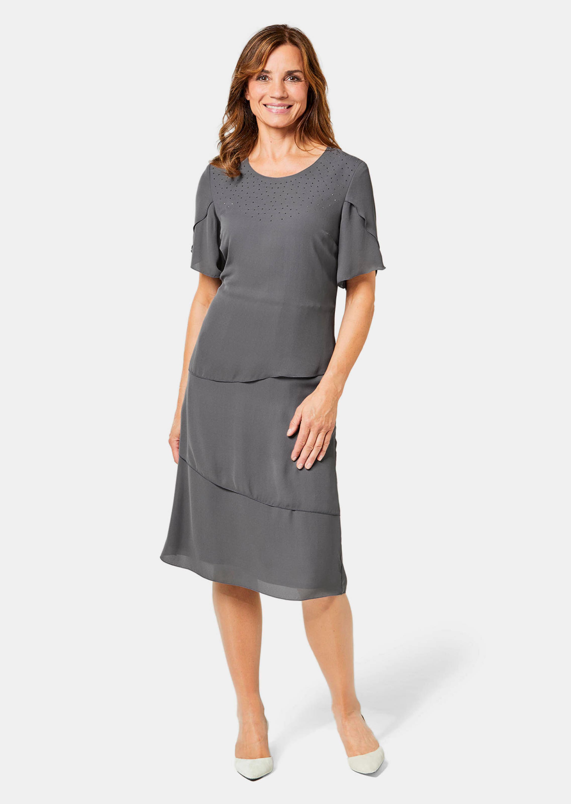 Robe - anthracite - Gr. 42 de Goldner Fashion