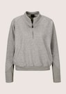 Sweat-shirt à col montant et zip thumbnail 6