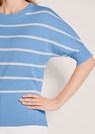 Ringelpullover mit Halbarm und breitem Bund thumbnail 5