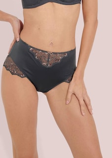 Taillenslip mit floraler Stickereispitze thumbnail 1
