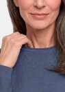 Fijn gebreide tricot pullover met boothals thumbnail 5