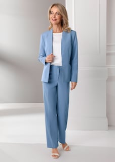 Blazer mit feinen Kontrastpaspeln thumbnail 7