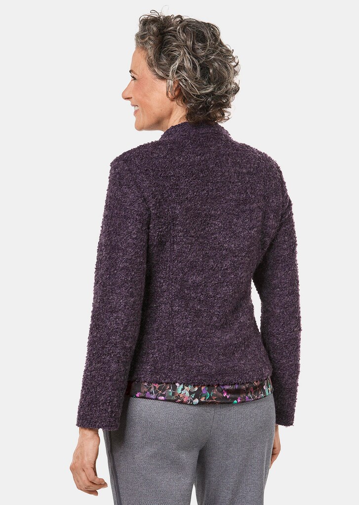 Kuschelweiche Bouclé-Jacke
