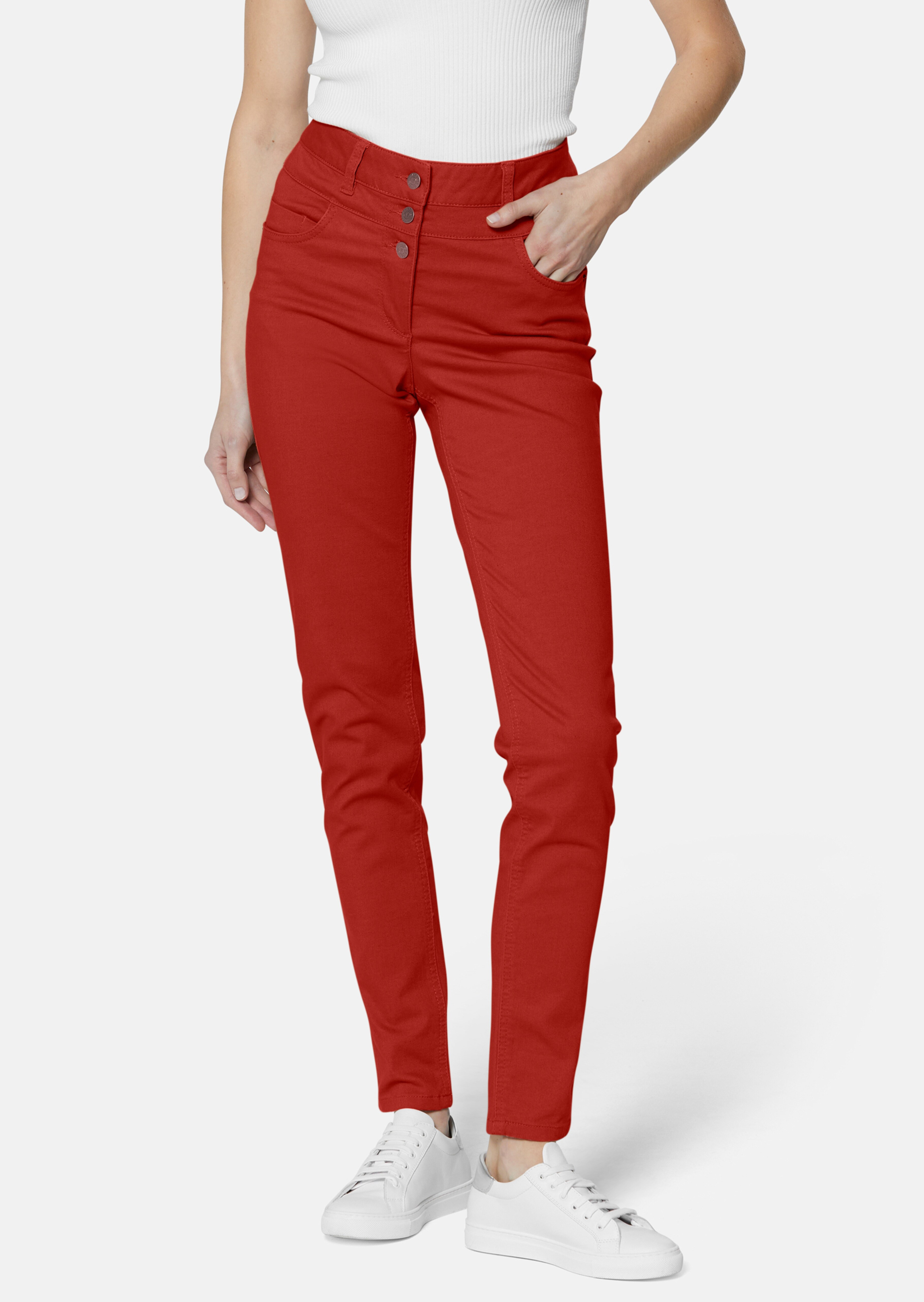 Highwaist-jeans van power-stretch