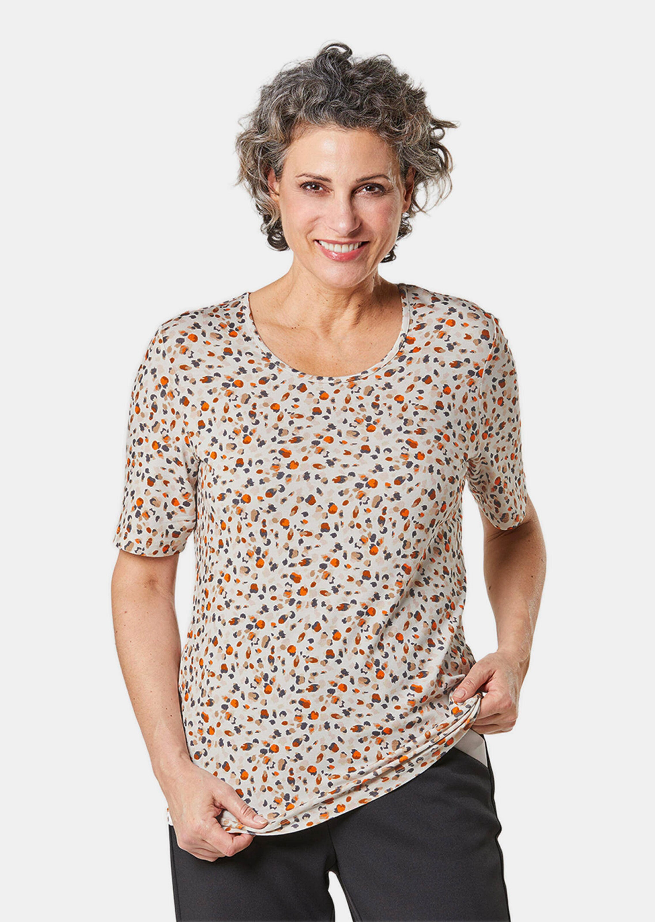 T-shirt imprimé à manches 3/4