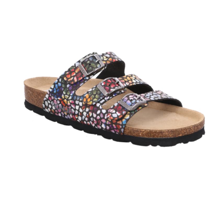 Gedessineerde sandalen