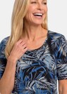 T-shirt en viscose avec imprimé palmier thumbnail 5