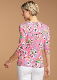 Digitaal gedessineerd shirt met een chic detail van metaal thumbnail 3