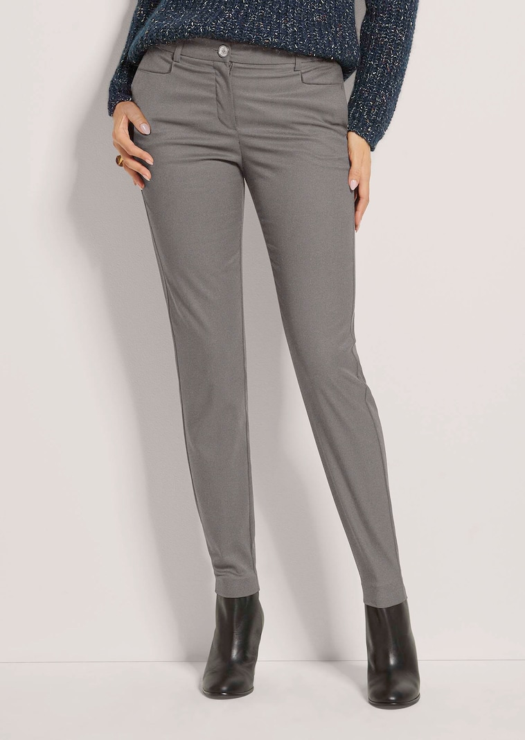 Schlanke Stretch-Hose
