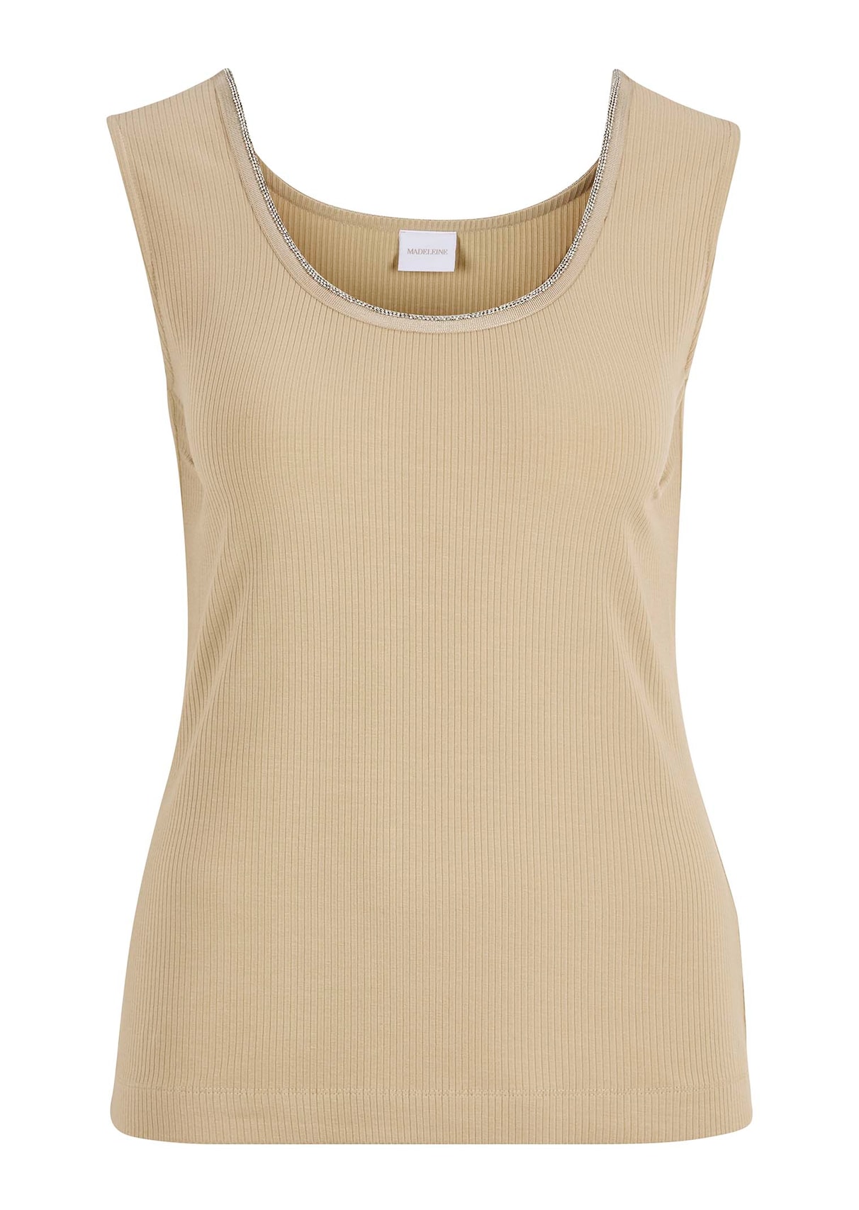 Träger-Top mit Glanz-Akzent