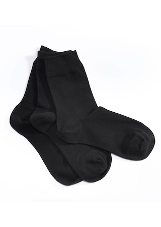schwarz Socken im 3er-Pack