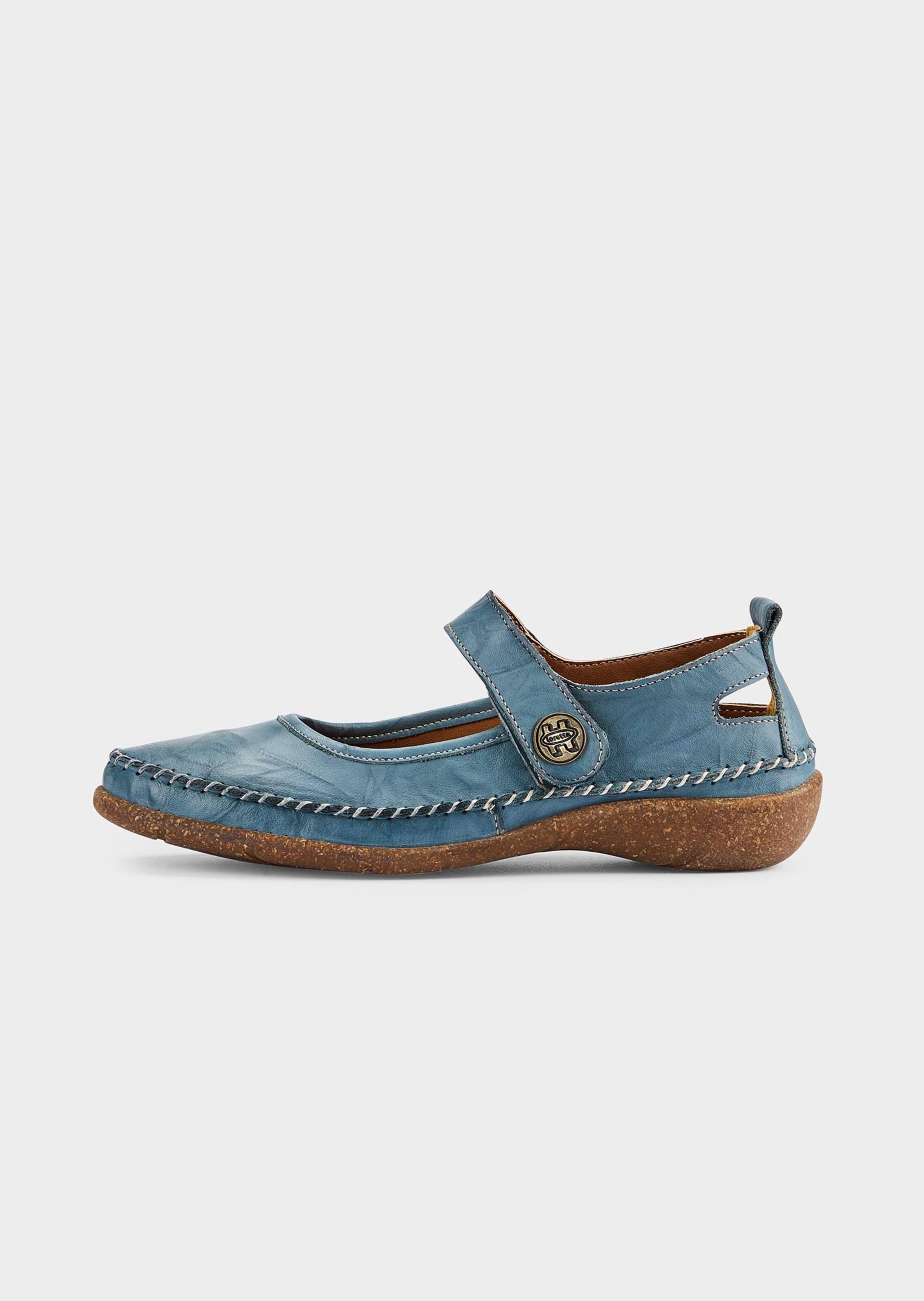 Ballerina mit Klettverschlussriemen