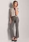 Satin blouse with stand-up collar thumbnail 4