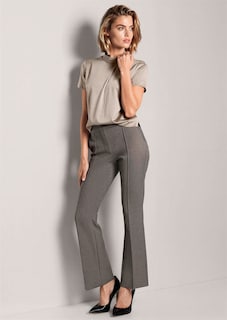 Satin blouse with stand-up collar thumbnail 4