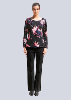 Bluse in floralem Dessin thumbnail 2