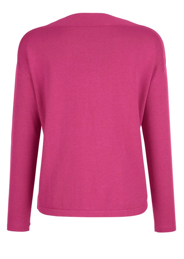 Pullover mit breitem Beleg am Ausschnitt 5