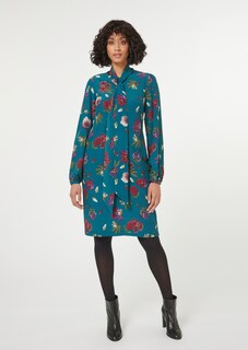 Bedrucktes Schluppenkleid in H-Linie thumbnail 2
