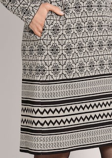 Schmales Kleid mit geometrischem Print thumbnail 5
