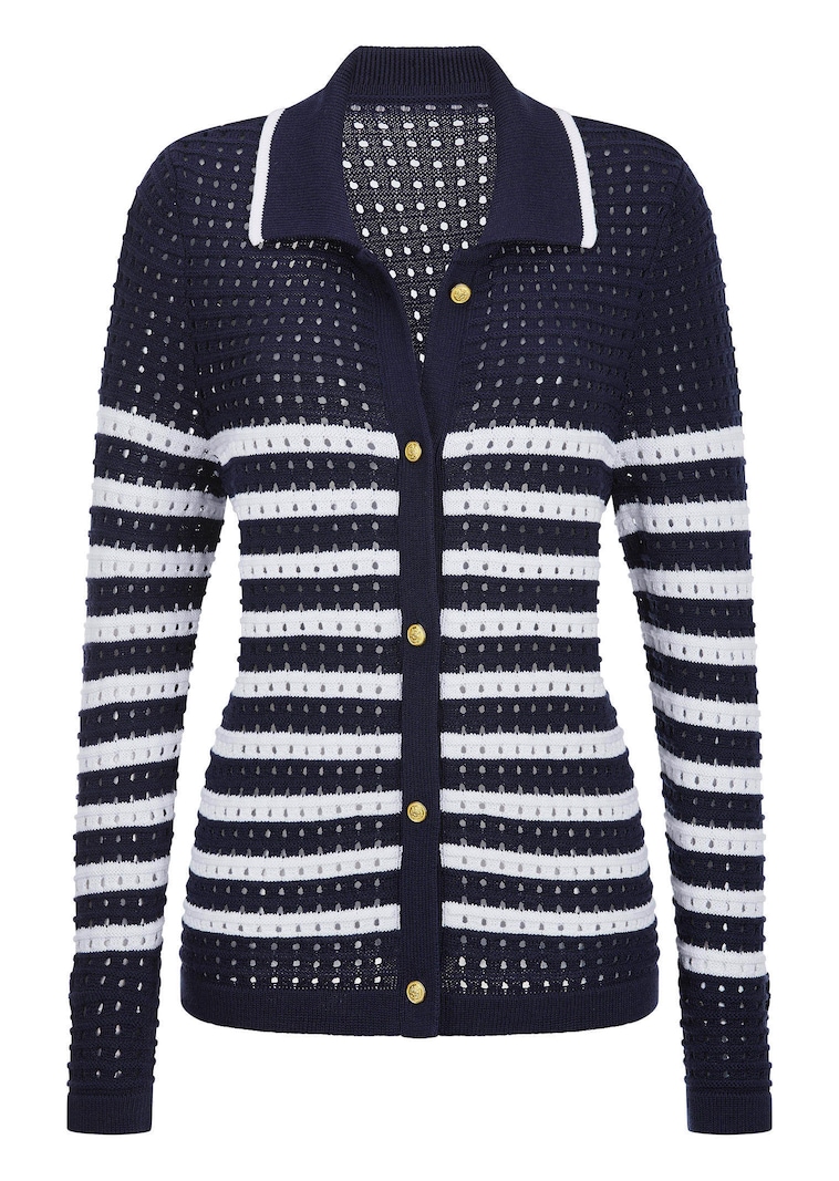 Kauluksellinen neuletakki