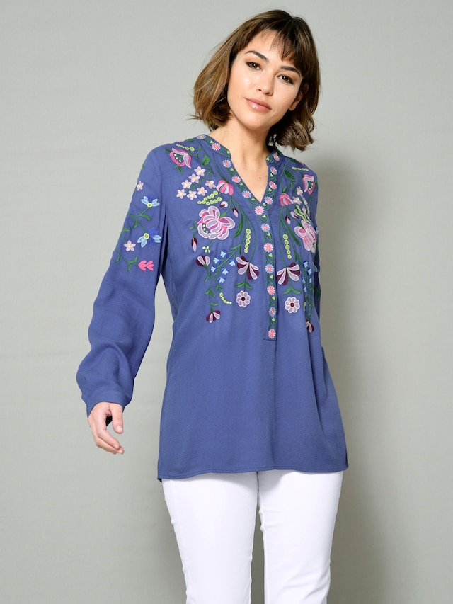 Tunika mit dekorativer Stückerei 6