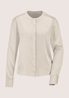 Rundhals-Bluse mit dekorativen Details thumbnail 6